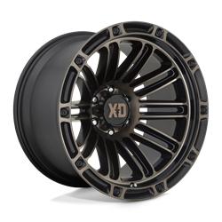 XD846 DOUBLE DEUCE SATIN BLACK WITH DARK TINT