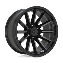 XD855 LUXE GLOSS BLACK MACHINED WITH GRAY TINT