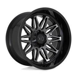 XD859 GUNNER GLOSS BLACK MACHINED WITH GRAY TINT