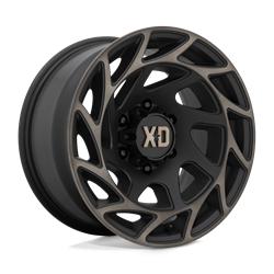 XD860 ONSLAUGHT SATIN BLACK WITH BRONZE TINT