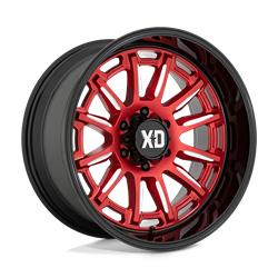 XD865 PHOENIX CANDY RED MILLED WITH BLACK LIP