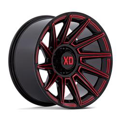 XD867 SPECTER GLOSS BLACK WITH RED TINT